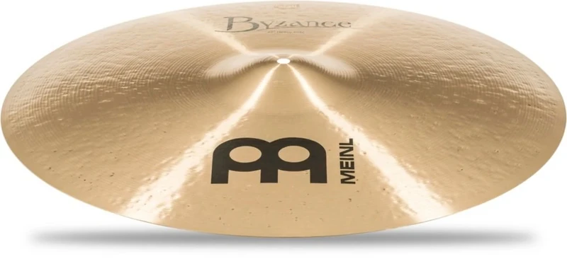 Meinl Cymbals Byzance Traditional Ride Heavy Cymbal 22 inch (Video) for Drum Kit (55,88cm) B20 Bronze, Traditional Finish (B22HR)