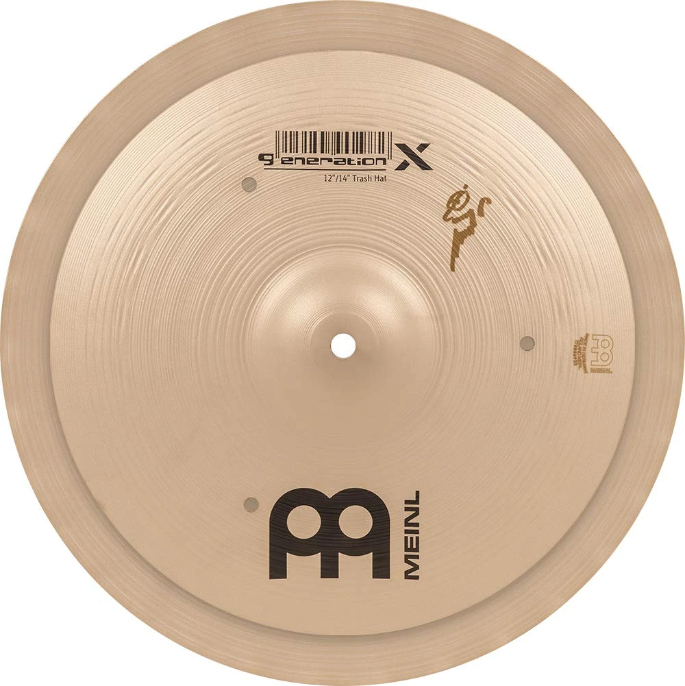 Meinl Generation X 12 inch and 14 inch Trash Hat Cymbals