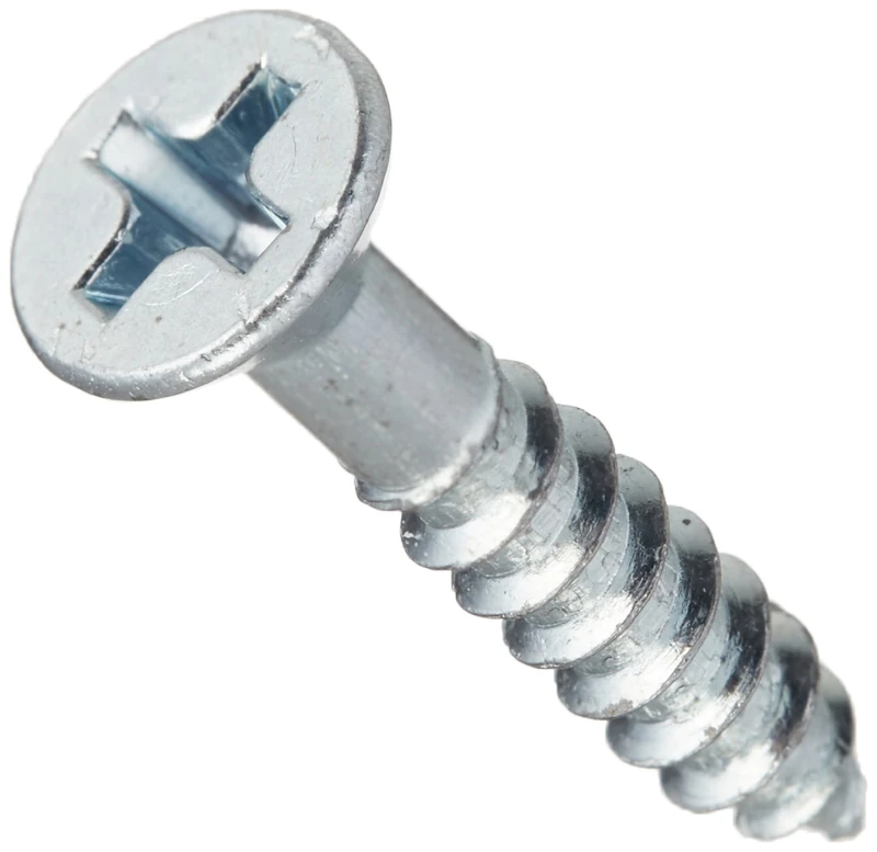 The Hillman Group 40814 Flat Head Phillips Wood Screw 6 X 3/4 100-Pack