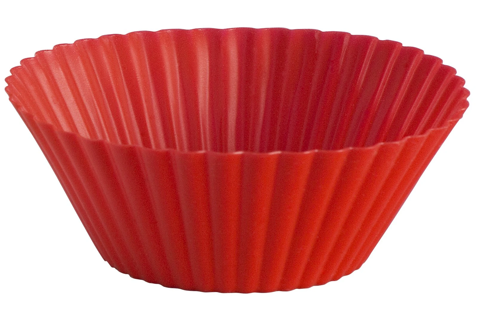 Le Creuset – Set of 6 Individual Muffin Moulds, Silicone cherry
