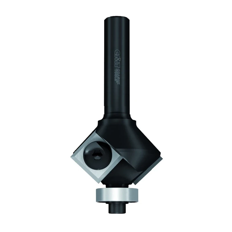 CMT 659.031.11 - Chamfer Bit W/Knives Z2 S=6.35 D=28 Gr.30 Rh