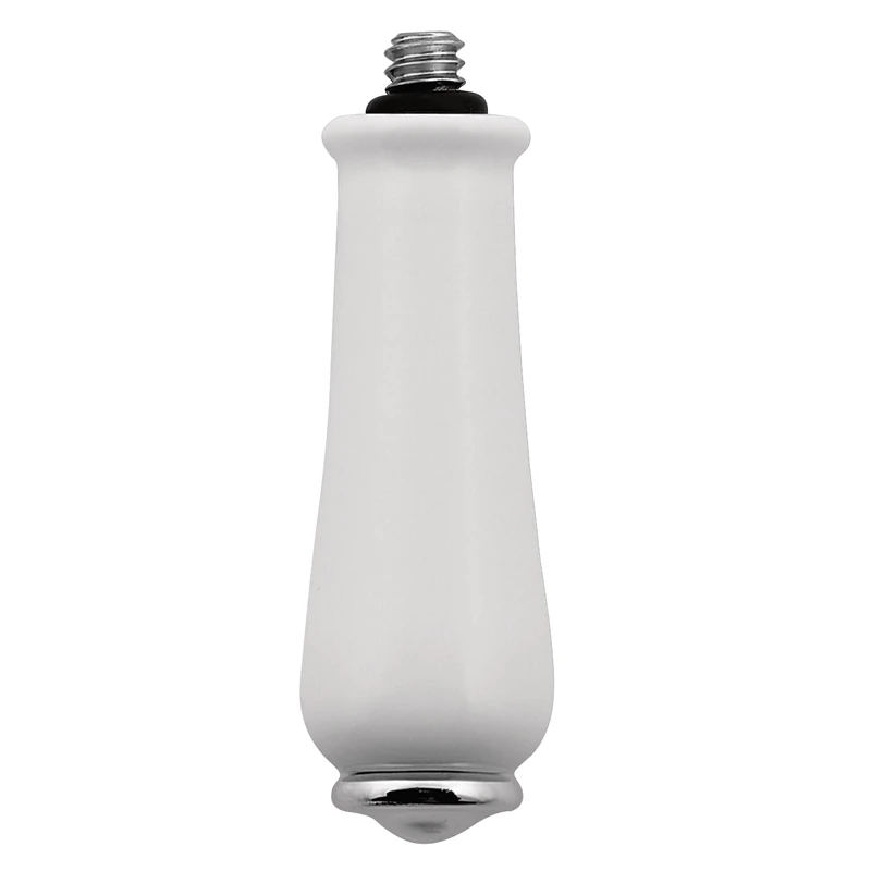 Moen 97466 Monticello Replacement Lever Handle Insert, Porcelain and Chrome