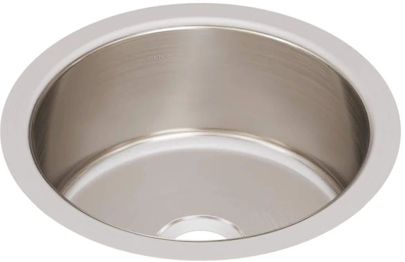 Elkay ELUH12FB Lustertone Classic Single Bowl Undermount Stainless Steel Sink