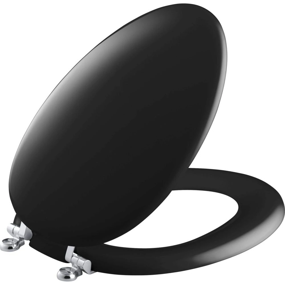 KOHLER 4701-CP-7 K-4701-CP-7, Black/Black, Elongated