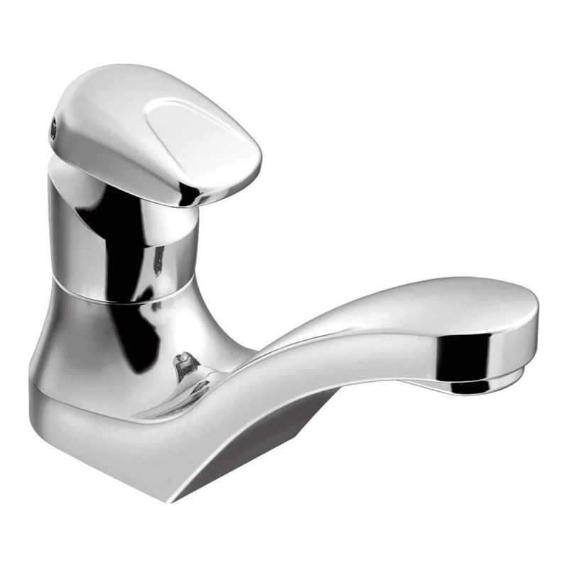 Moen 8884 Commercial M-Press Lavatory Faucet - Chrome - Image 1