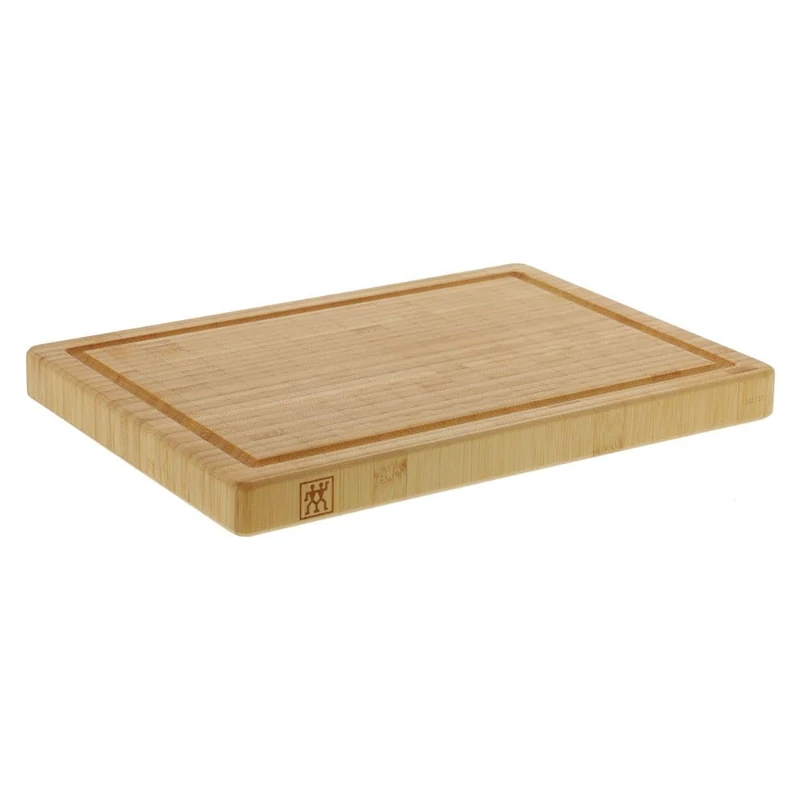 ZWILLING Cutting board bamboo, Medium 36 X 25.5 X 3 cm, Brown