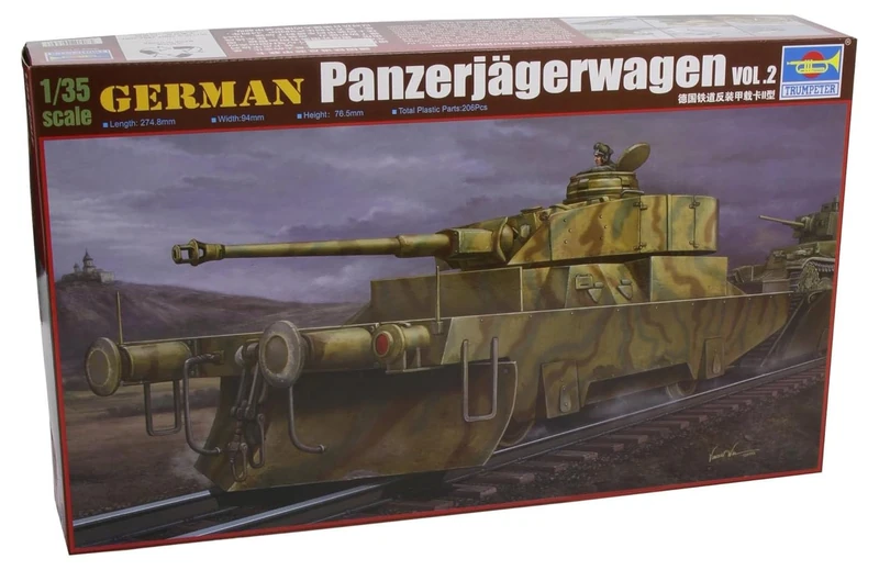 Trumpeter 1:35 German Panzerjagerwagen (vol.2) Model Kit