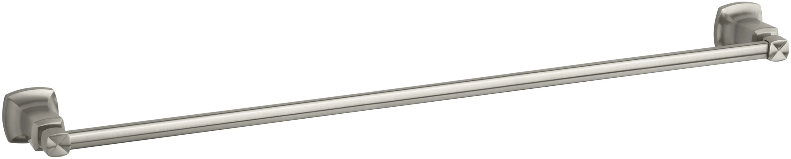 KOHLER K-16252-BN Margaux 30-Inch Towel Bar, Vibrant Brushed Nickel