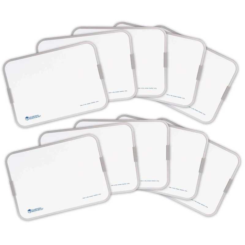 Learning Resources Student Magnetic Dry Erase Blank Boards