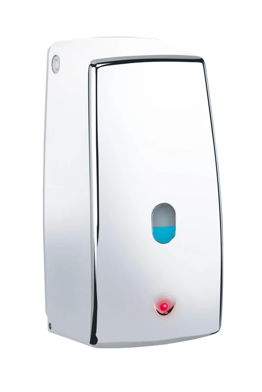 WENKO 18417100 Infrared soap dispenser Treviso Chrome - automatischer Capacity: 0.65 l, Plastic, 11 x 22.5 x 10.5 cm, Chrome - Image 1