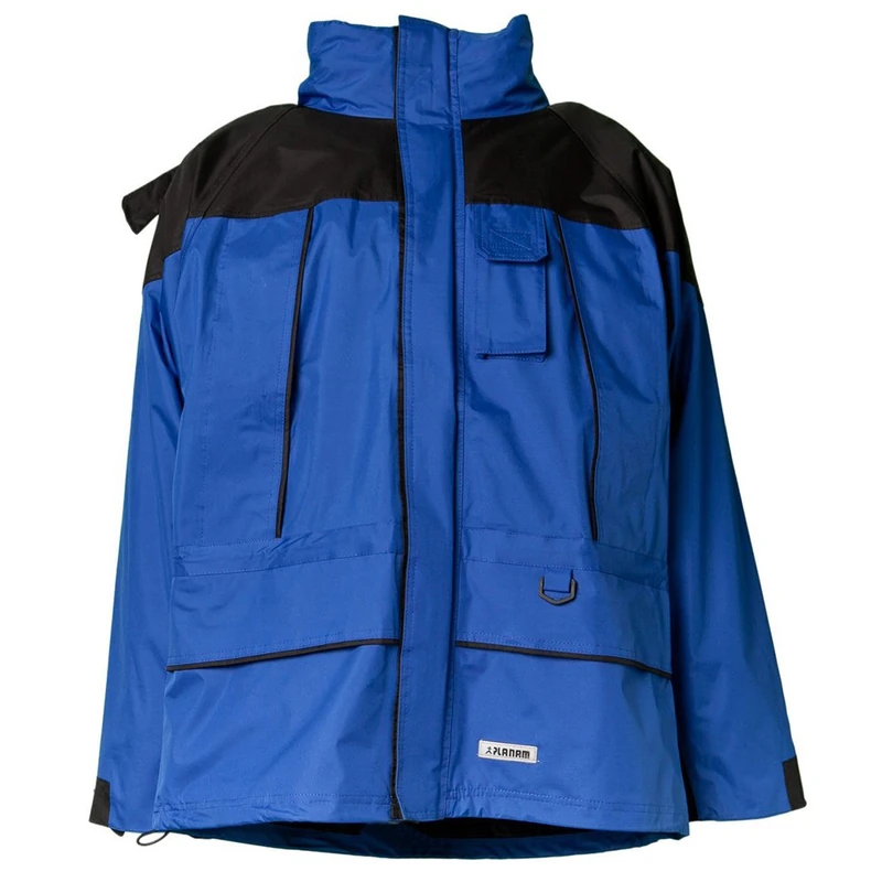 Planam 3130056 Size X-Large "Winter Twister" Jacket - Blue/Black