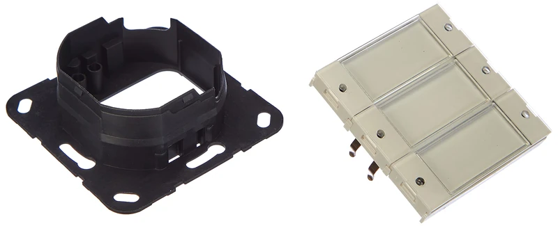 Gira System 55 2003100 Push Button Sensor 2 3-Way 24 V Clear/Pure White