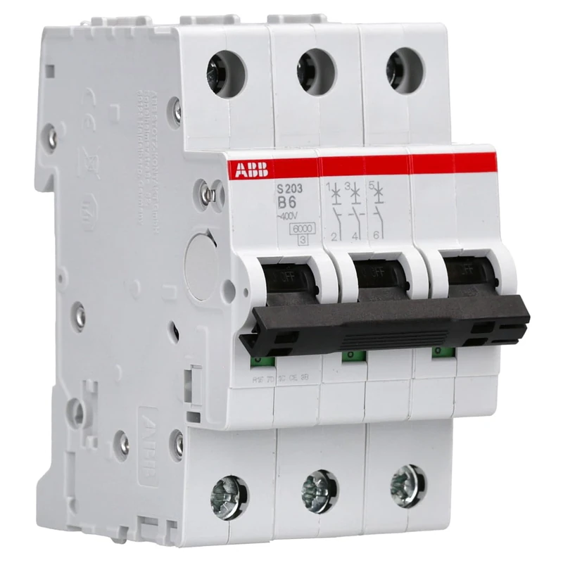 ABB S203 B6 Circuit Breaker 6 A