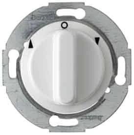 Hager Bipolar Rotary Knob with Polar White Control