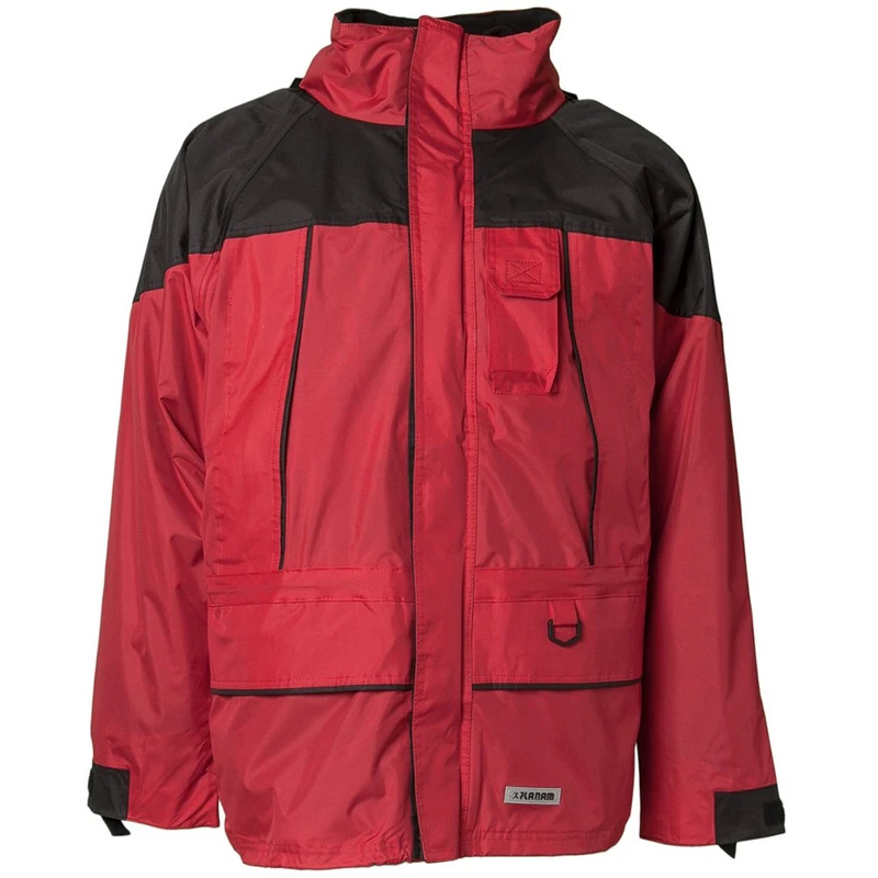 Planam 3132048 Size Medium "Winter Twister" Jacket - Red/Black