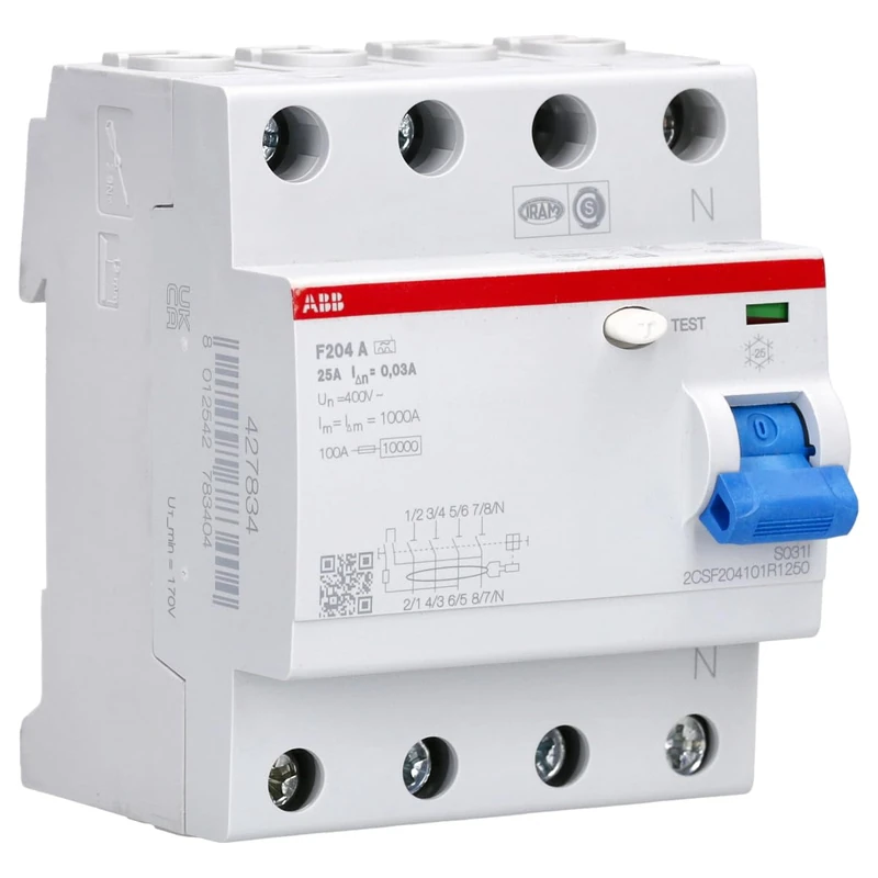 ABB F204 a-25/0.03 Residual Current Circuit Breaker
