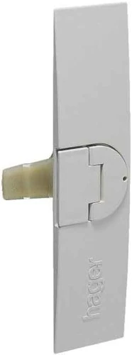 Busch-Jaeger Hage Lock FZ598 Folding Handle IP43 Cabinets White