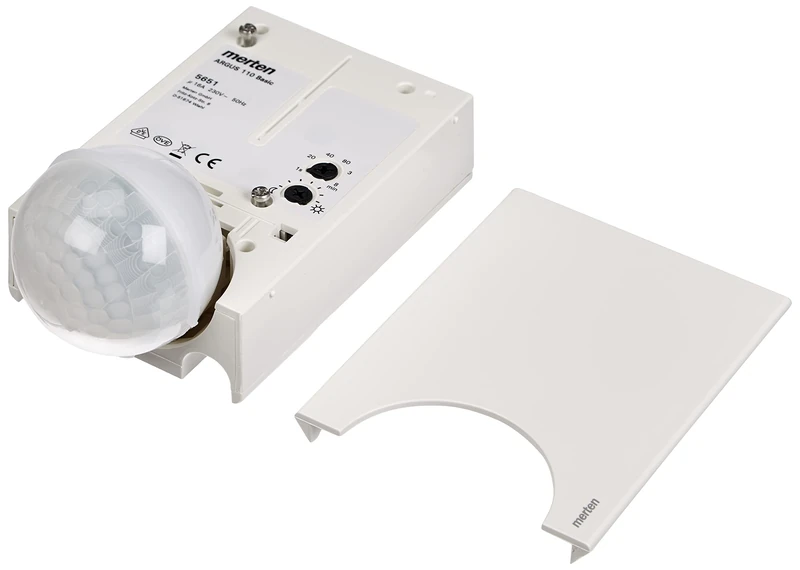 Merten Polar Motion Sensor Switch Argus 110° White Polar White Movement Sensor IP55