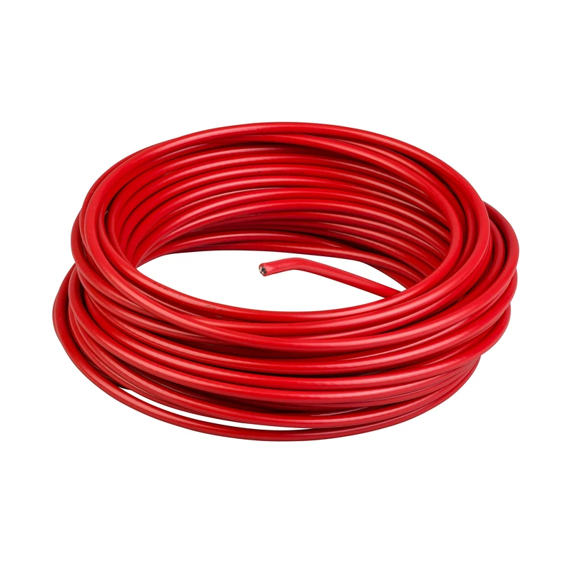 Telemecanique Sensors XY2CZ301 Red Galvanised Cable for XY2C, 3.2 mm Diameter, 10.5 m Length, Red