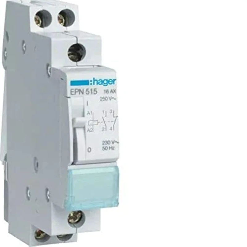 Hager - EPN515 - Remote Control Switch - Contact: 1 O + 1 F - 230V (German Import)