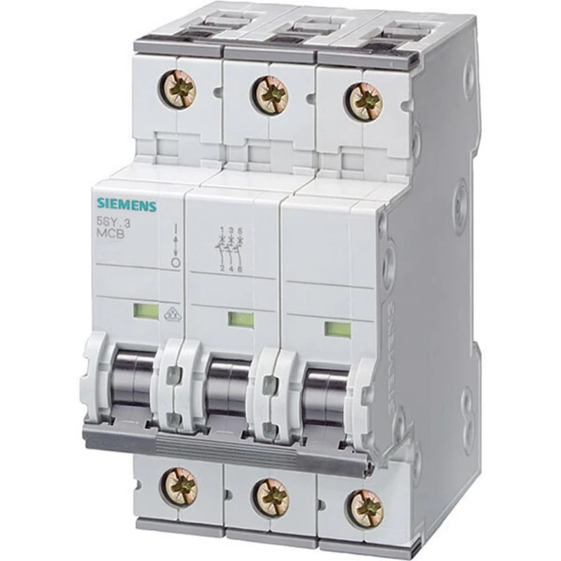 Siemens 5SY6 – Automatic Switch 70 6 KA curva-c 3 Poles 32 A