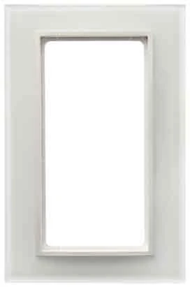 Hager b7 Special Frame for Polar White Button