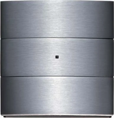 Hager b.iq – Keyboard B-iq Triple Push Button Stainless Steel