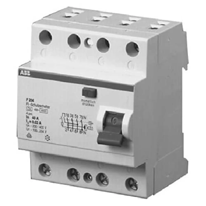 abb-entrelec f204 a-40/0.5 – Differential f204 a 40 A 500 mA