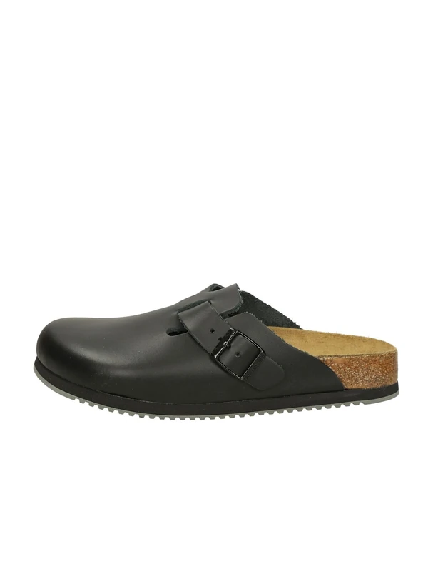 Birkenstock Boston, Unisex-Adults' Clogs, Black, 7.5 UK (41 EU)