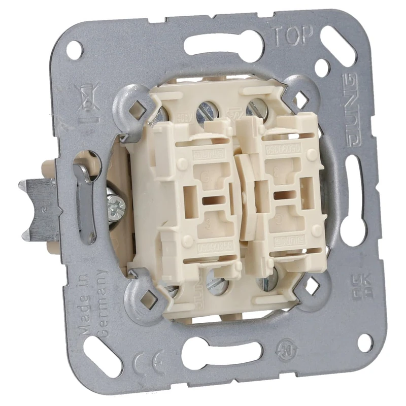 Jung 532-4U Multi-Switch 10A 250V - Double Button