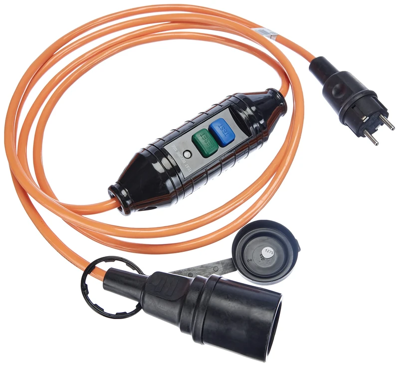 Bachmann 341.880 1AC outlet(s) 3m Black, Orange power extension 341.880, 3 m, 1 AC outlet(s), Black, Orange, 16 A, 3600 W, Orange