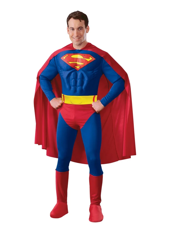 Rubies Official Superman Classic, Adult Costume, Small Halloween, World Book Day