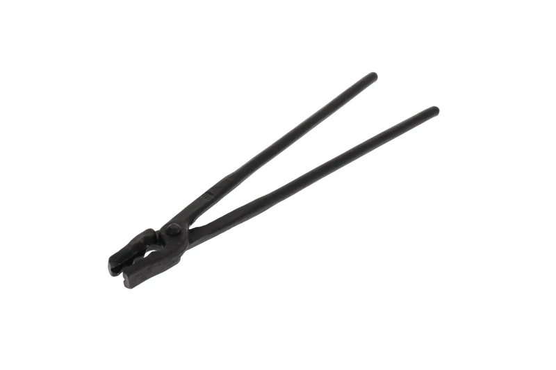 GEDORE Blacksmith’s Tongs with Wolf’s jaw, for workpieces from 8 to 10 mm, Lap Joint, Steel, 400 mm, 930 g, 233-400