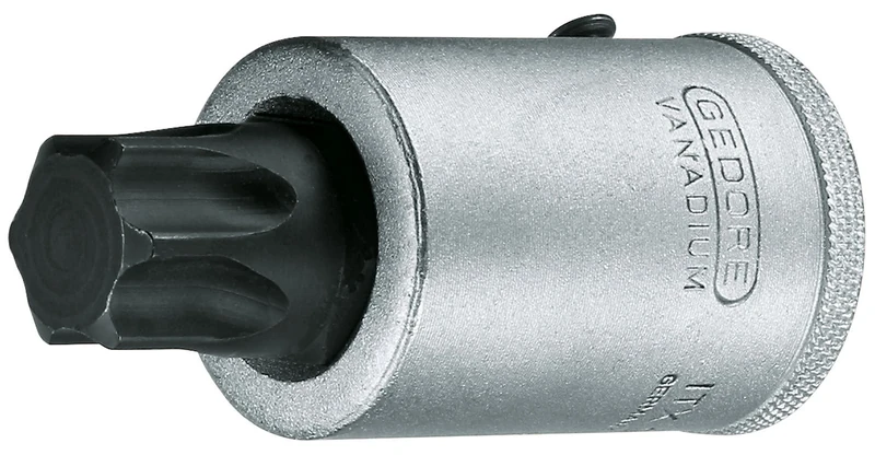 GEDORE Screwdriver Bit 3/4 Inch Inner Torx T70, 1 Piece, ITX 32 T70