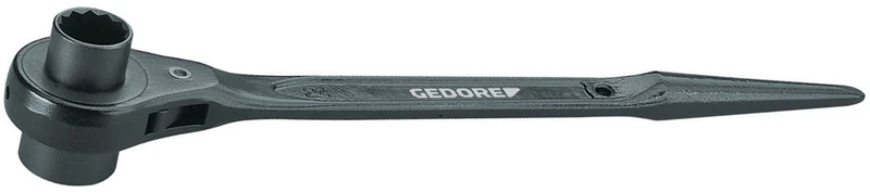 GEDORE Steel Ratchet, Double Hexagonal 27 x 32 mm, 1 Piece, 29 27 x 32 mm