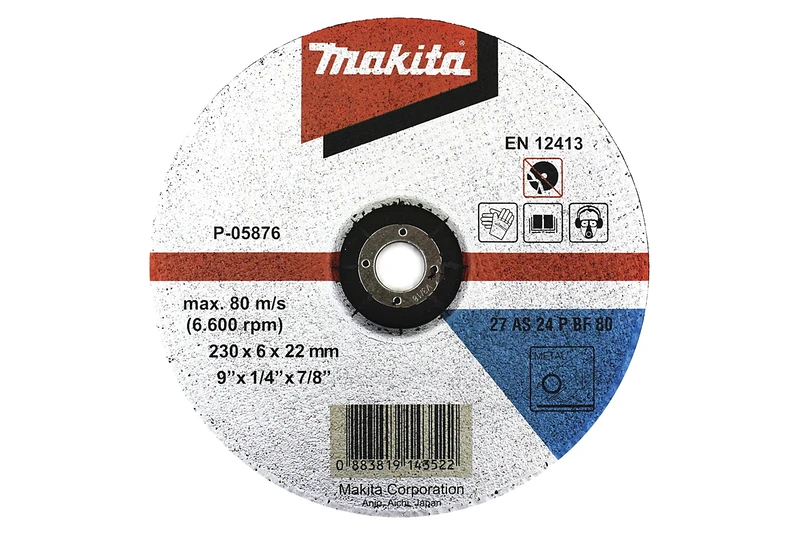 Makita Grinding Disc 230x6 mm 5 Pack P 05876