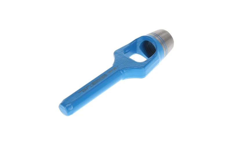 GEDORE Arc punch for soft materials, Ø 30 mm, Rubber leather gaskets fabric, Round, 190 mm long, Punch, 570030