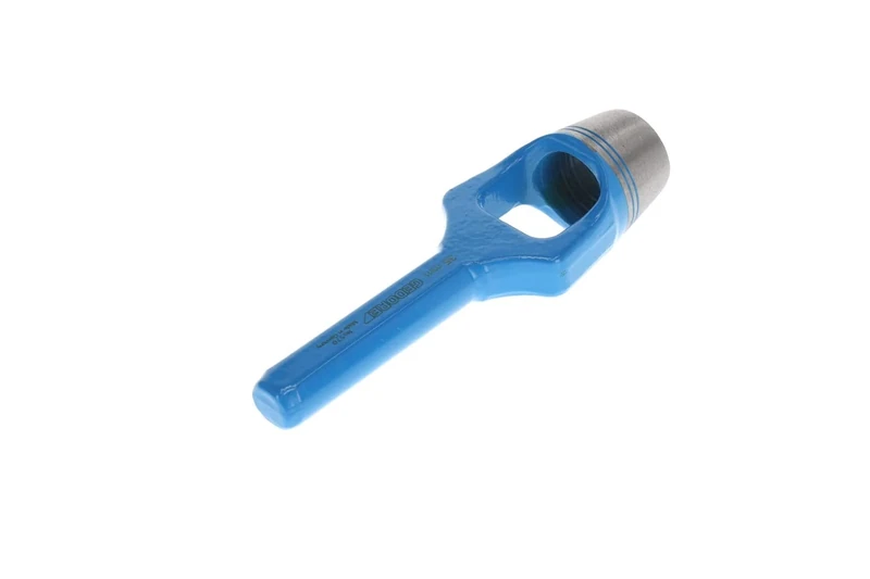 GEDORE Arc punch for soft materials, Ø 35 mm, Rubber leather gaskets fabric, Round, 195 mm long, Punch, 570035