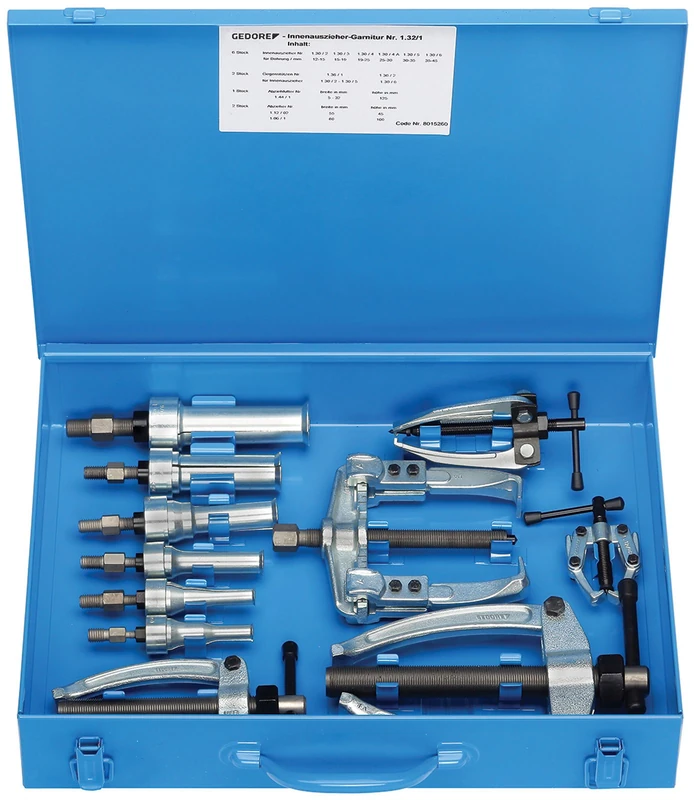 Gedore Internal and External Puller Set 1.32/1