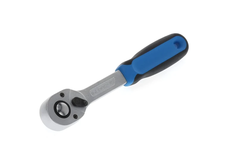 GEDORE Reversible ratchet, for 3/8", 10 mm drive, 11.25° reverse angle, 200 mm length, 2C grip, 3093 U-10