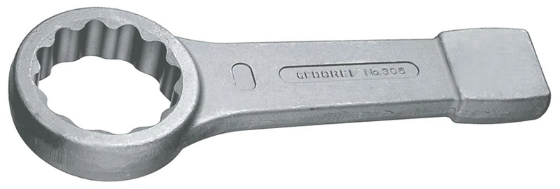 Gedore 306110 110 mm D7444 Ring Slogging Spanner - Grey