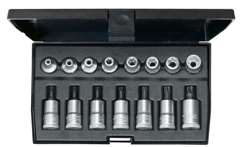 Gedore ITX 30 TX-015 Screwdriver bit Socket Set 3/8" 15 pcs TX