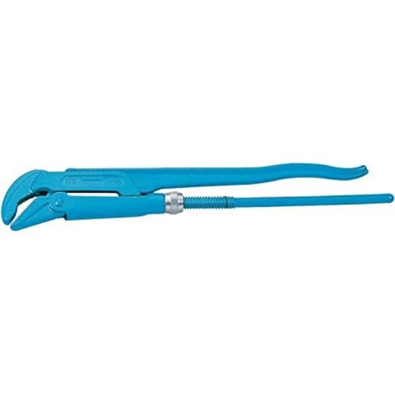Gedore 1761.1/2 1.1/2-Inch DIN5234 B Elbow Pipe Wrench - Blue