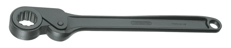 GEDORE Freewheel Ratchet 25 Inch with Ring UD Profile 46 mm, Pack of 1, 31 KR 25-46