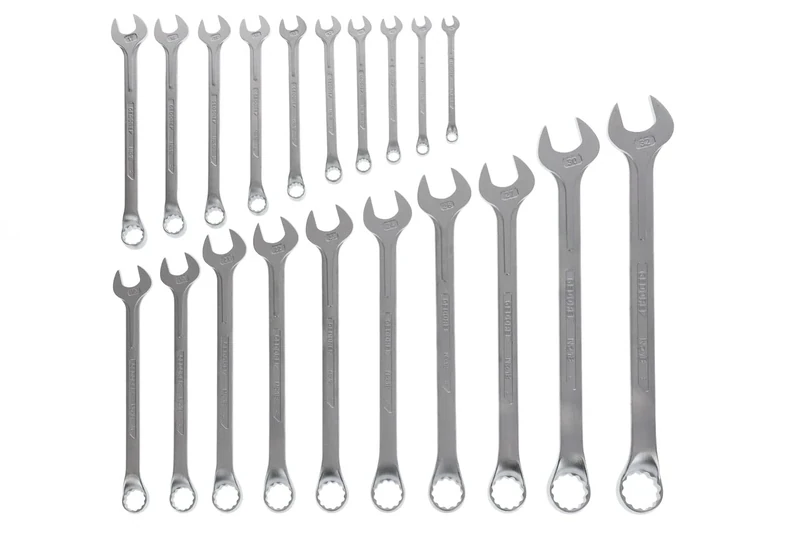 GEDORE 20-pc. Combination spanner set, AF 8-32 mm, Offset, Bi-hex, UD profile, Spanner set, 1 B-020