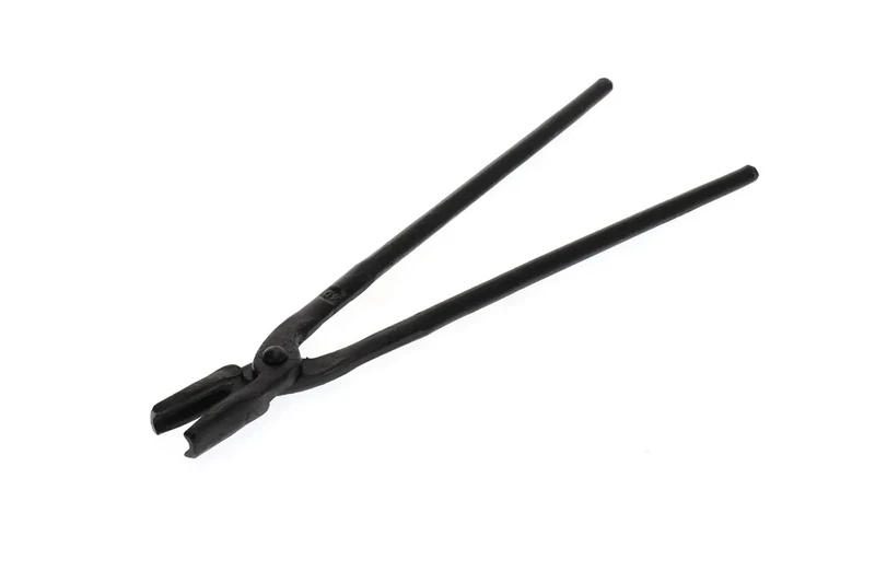 GEDORE Blacksmith’s tongs with round jaw, For workpieces up to 12 mm, Lap joint, Steel, 400 mm, 870 g, 231-400