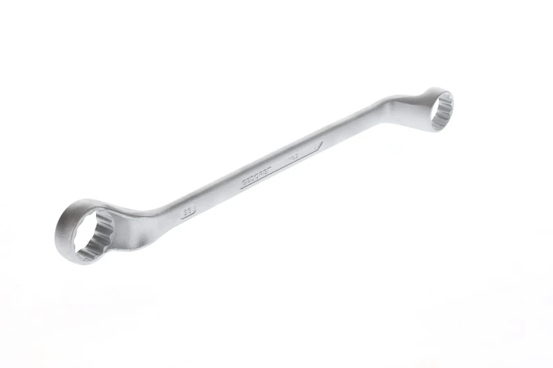GEDORE Double-ended ring spanner, AF 30+36 mm, Offset, 5° angled, Slender, Bi-hex, UD profile, Spanner, 2 30X36