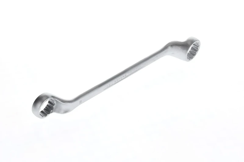 GEDORE Double-ended ring spanner, AF 38+42 mm, Offset, 5° angled, Slender, Bi-hex, UD profile, Spanner, 2 38X42