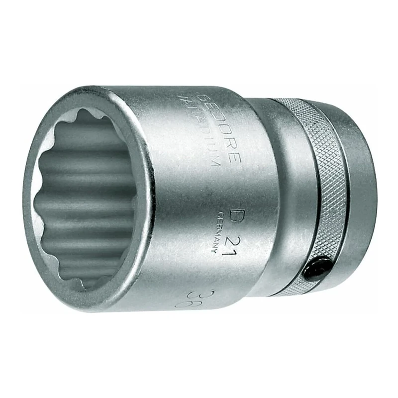 Gedore D2155 1 55 x 80 mm 12 Hex Screws Socket - Silver