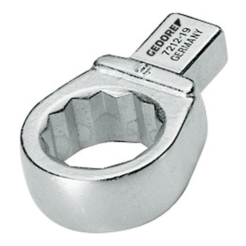 GEDORE Insert Ring Spanner SE 9 x 12 x 12 mm, 1 Piece, 7212-12
